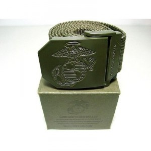 US Marine CORP USMC Army Tactical BDU Duty Belt OD